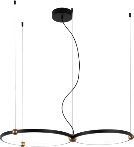 Подвесной светильник Favourite Tornado 4569-2P (LED, 220V, на тросе, кольцо)