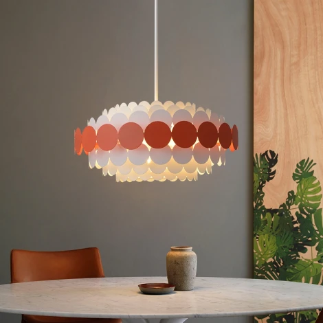 Люстра на штанге Asola D60 Red ImperiumLoft Asola01 (183483-26) (220V, круглые)