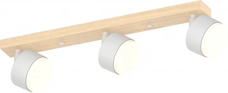 Настенно-потолочный спот Rivoli Vivian 7078-703 3хGX53 15 Вт поворотный