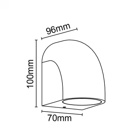 Архитектурная подсветка IP65 Mantra Baldy 9110