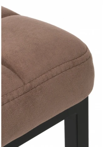 Барный стул Woodville Лофт (Металл, Велюр/Черный) арт.614951