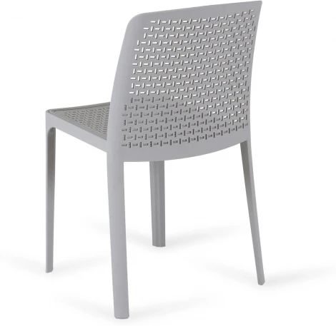 Стул уличный Bottega ОГОГО Обстановочка! (Пластик/Светло-серый) арт.926845