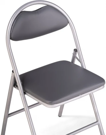 Стул Woodville на металлокаркасе Gikat серый полимер / светлый мусс 514798