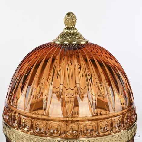 Настольная лампа Bohemia 5680 5680L/22 G Amber/M-1G