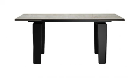 Стол DikLine KP160 керамика SH2340 полуглянец/опоры черные (2 уп) 00-00078028