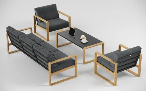 Лаунж зона Gardenini Premium Elegante long LPELG.010800.S3