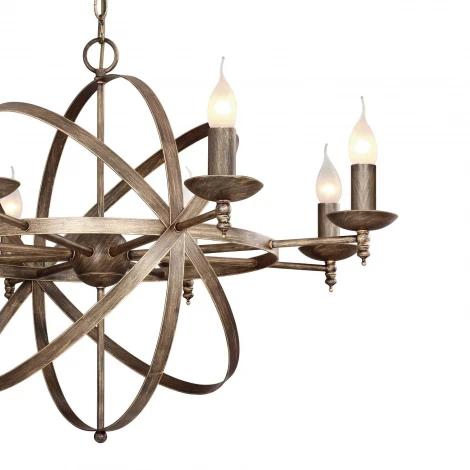 Подвесная люстра F-Promo Uranium 2166-8P (220V, на цепи, подсвечник, свеча)