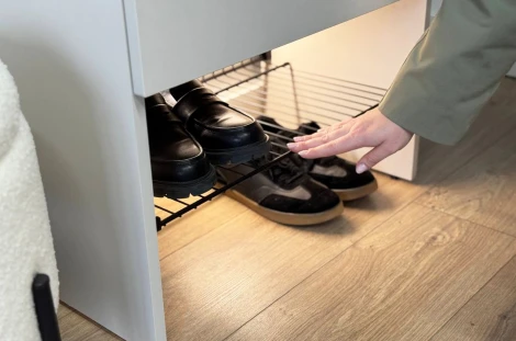 Обувница Баско Mebelson (ЛДСП/Дуб золотой) арт.173780,3369