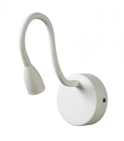 Спот на гибкой ножке с сенсорным выключателем Crystal Lux MOVI A AP3W LED WH