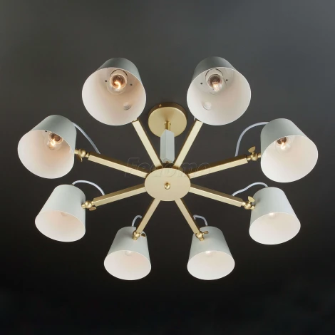 Потолочная люстра Eurosvet Frozen 70083/8 золото