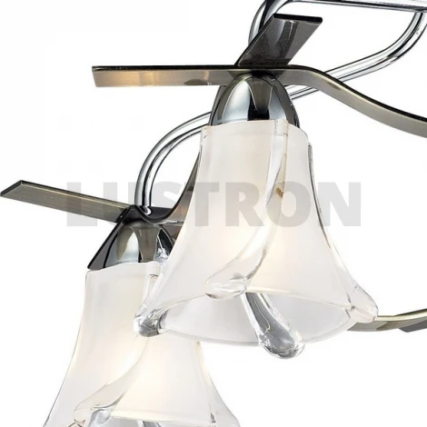 Потолочная люстра N-Light 472 472-05-13 chrome + antique brass