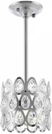 Потолочная люстра хрустальная на штанге Arte Milano Sorrento-1019 371019/1/300/190 CR (220V)