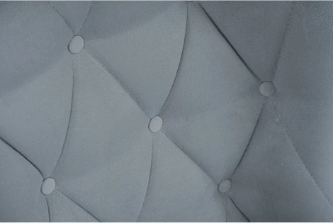 Обеденный стул Woodville Алиссум (Металл, Велюр/Черный) арт.621501