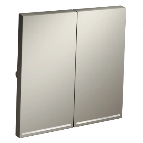 Клавиши для выключателя/переключателя двухклавишного с подсветкой Voltum S70 VLS000403 (кашемир)