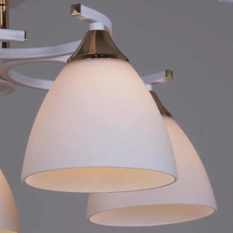 Потолочная люстра на штанге Reluce 05009-0.3-05 WH+FG (220V)