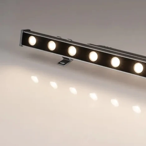 Линейный прожектор LED AR-LINE-500-9W Day4000 (GR, 15x60 deg, 230V) (Arlight, IP65 Металл) 041723