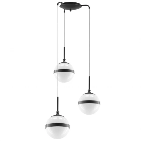 Подвесная люстра ярусная Lightstar Globo 813137 (220V, на проводе, шарики)