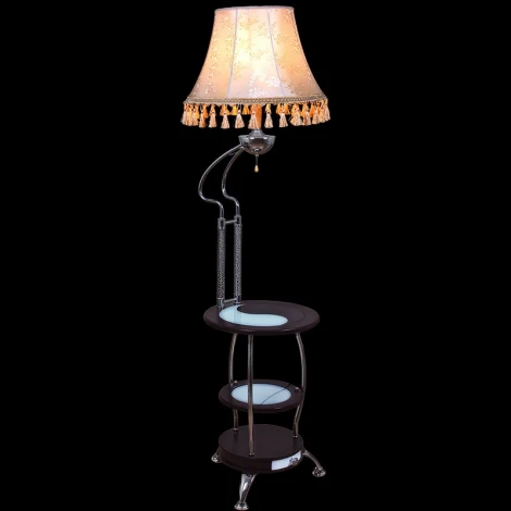Торшер со столиком Reluce 00727-2.6-01 CR (220V, выключатель)