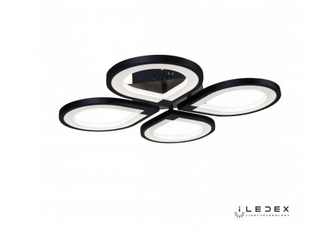 Потолочная люстра iLedex Clover 6885/4 BK (220V, пульт управления, цветы)