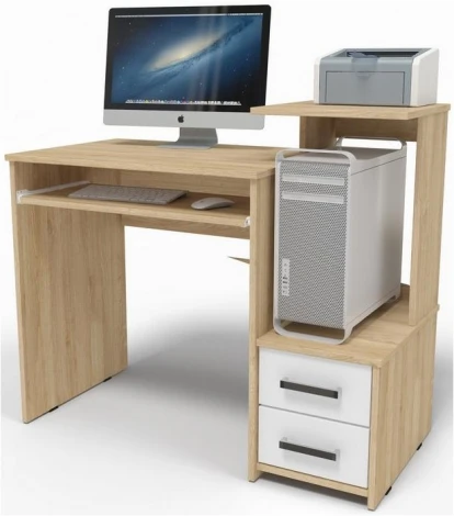 Компьютерный стол Woodville Джаз-24 правый дуб сонома 328702