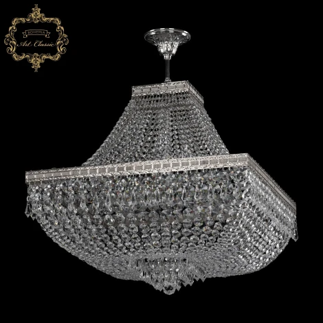 Потолочная люстра на штанге Art Classic 21.27 21.272.H1.55SP.Ni