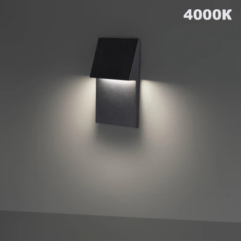 Подсветки для лестниц и ступеней светодиодная Novotech Scala 359724 черный с переключателем цв. температуры IP65 LED 3W 100-240V 2700К\3200К\4000К