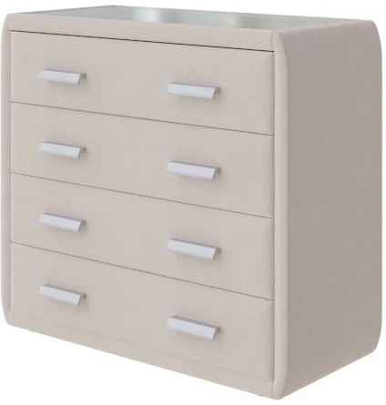 PROxSON Комод Soft Mebel (Ткань: Рогожка Тетра Молочный) 101x48