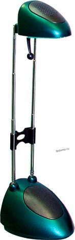 Интерьерная настольная лампа N-Light TX-2244 TX-2244-01 зеленый металлик -черная вставка