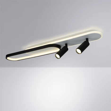 Потолочный светильник прямоугольный Arte Lamp Lucas A2600PL-32BK (LED, 220V)