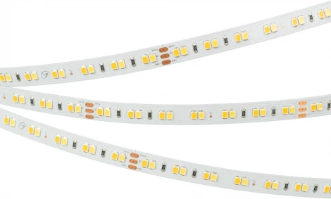 Светодиодная лента RT-A140-10mm 24V White-MIX (19.2 W/m, IP20, 2835, 5m) (Arlight, Изменяемая ЦТ) 024508(2)