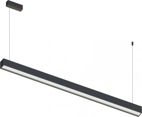 Подвесной линейный светильник ST Luce ST611.443.32 Черный/Черный LED 1*35W 4000K