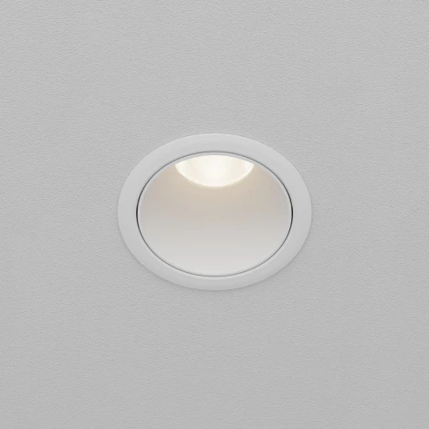 Встраиваемый светильник Maytoni Dip DL116-10W-4K-W (LED, 220V, круглые)