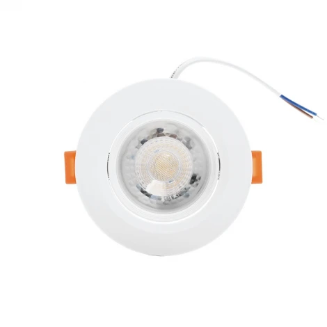 Точечный светодиодный светильник встраиваемый 7Вт 3000К Lumin'arte LDL01-7W-R-3К