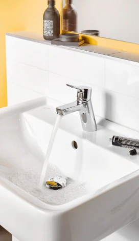 Смеситель Kludi Pure&Easy 372750565 для раковины, для безнапорных водонагревателей