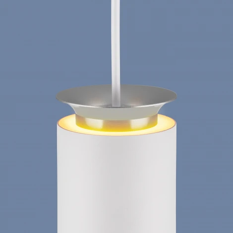 Подвесной светильник Elektrostandard DLS021 9+4W 4200К белый матовый/серебро (LED, 220V, на проводе, круглые)