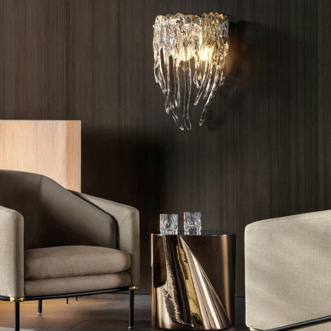 Настенный светильник Spring Wall Chrome By ImperiumLoft Spring-Wall01 (220V)