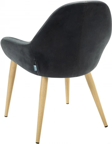 Кресло Kent Diag grey/нат.дуб R-Home арт.410119141h_Diaggrey_н.дуб