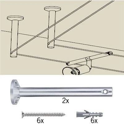 Крепежный комплект для струны Paulmann Wire System 17806