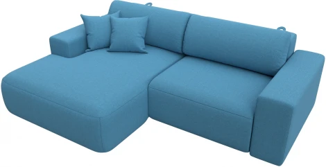 Диван угловой Лига-036 НПБ Классик левый угол Лига Диванов (Рогожка) арт.125465L