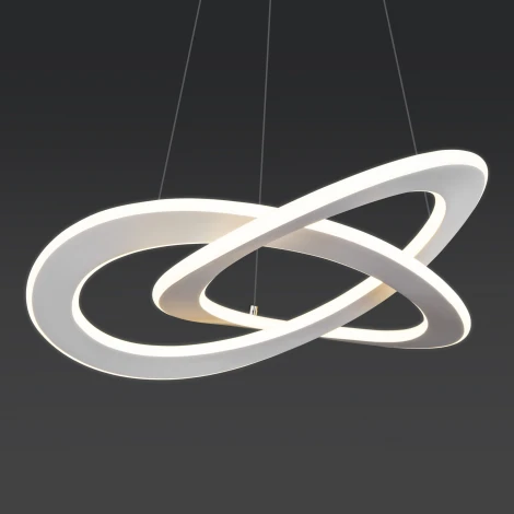 Подвесная люстра Eurosvet Smart Onde 90217/1 белый