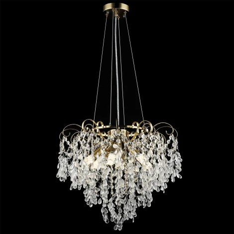 Подвесная люстра хрустальная Reluce 37620-0.4-06 COP