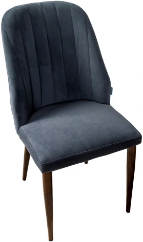 Стул R-Home Alen Diag grey_т. орех