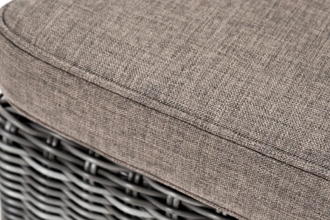 Шезлонг с подушкой, цвет графит 4SIS Рим YH-L1032W-1 graphite