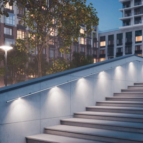 Встраиваемый светильник уличный ALT-LODESTAR-HANDRAIL-R27-1.5W Day4000 (SL, 30x60 deg, 12-24V) (Arlight, IP67 Металл) 052581 (LED)