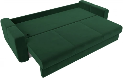 Диван прямой Лига-031 (Зеленый/Велюр) Лига Диванов арт.121256