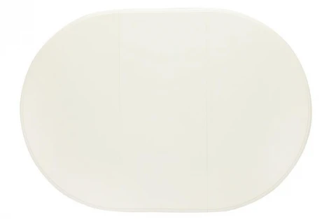 Стол обеденный LEONARDO (Леонардо) pure white (402) (дерево гевея/мдф)