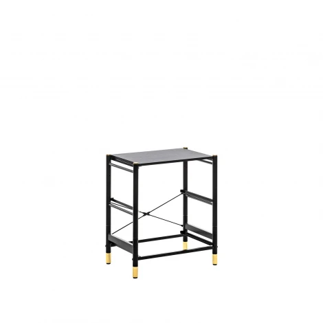 Комод Leset Нирита/Хайди, 2 ящика, Чёрный