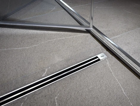 Душевой лоток Viega Advantix Vario Set 704353 с решеткой и опорами