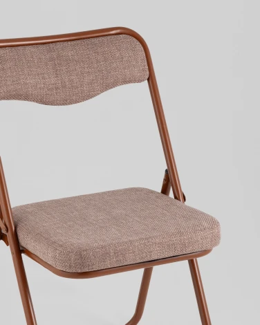 Стул складной Джонни рогожка капучино каркас капучино Stool Group арт.УТ000039511