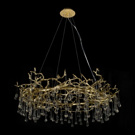 Подвесная люстра Loft It Bijout 10068/800 GD (220V, на тросе, ветки)